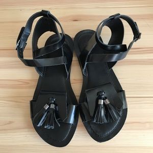 Gorgeous Handmade Leather Sandals - Size 7,5